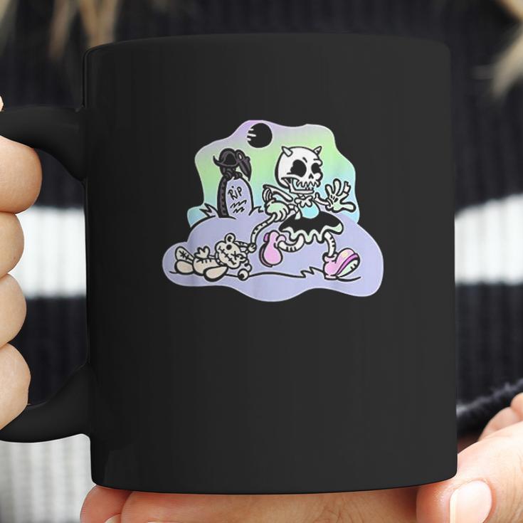 Creepy Skeleton Pastel Goth Soft Grunge Kawaii Clothing Girl Coffee Mug