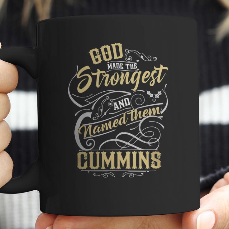 Cummins Shirt God Made The Strongest And Named Them Cummins - CumminsShirt Cummins Hoodie Cummins Family Cummins Tee Cummins Name Cummins Bestseller Coffee Mug