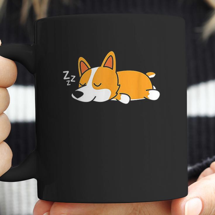 Cute Gift For Welsh Corgi Dog Lovers Nope Lazy Corgi Coffee Mug