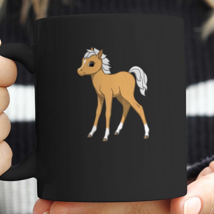 Cute Palomino Foal Horse Coffee Mug