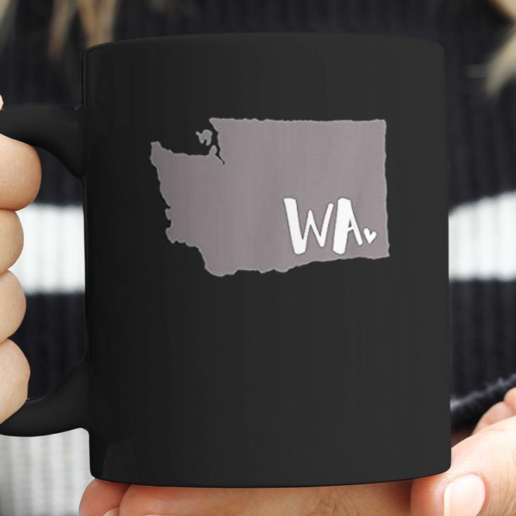 Cute Washington State Outline Gift From Wa Coffee Mug