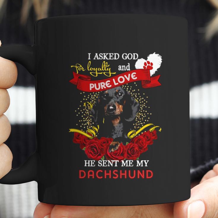 Dachshund Loyalty And Pure Love Gift Coffee Mug