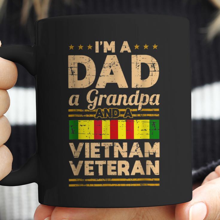 Mens Dad Grandpa Vietnam Veteran Vintage Mens Gift Men Women T-Shirt Graphic Print Casual Unisex Tee Coffee Mug