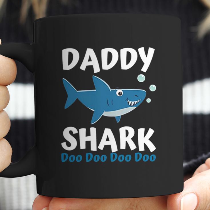 Daddy Shark Doo Doo Long Sleeve Family Shark Coffee Mug