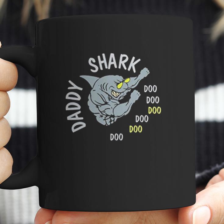 Daddy Shark Gymer Dad Birthday Gifts Coffee Mug