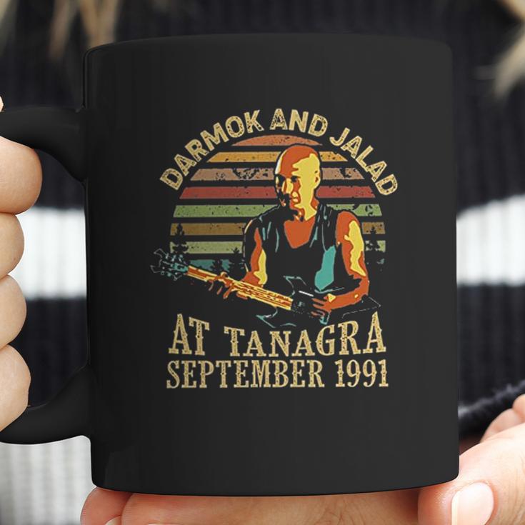 Darmok And Jalad At Tanagra September 1991 Retro Coffee Mug