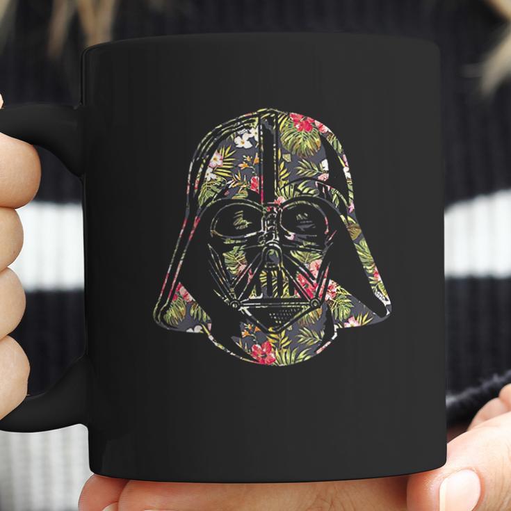 Darth Vader Floral Tropical Hawaiian Flower Bouquet Coffee Mug