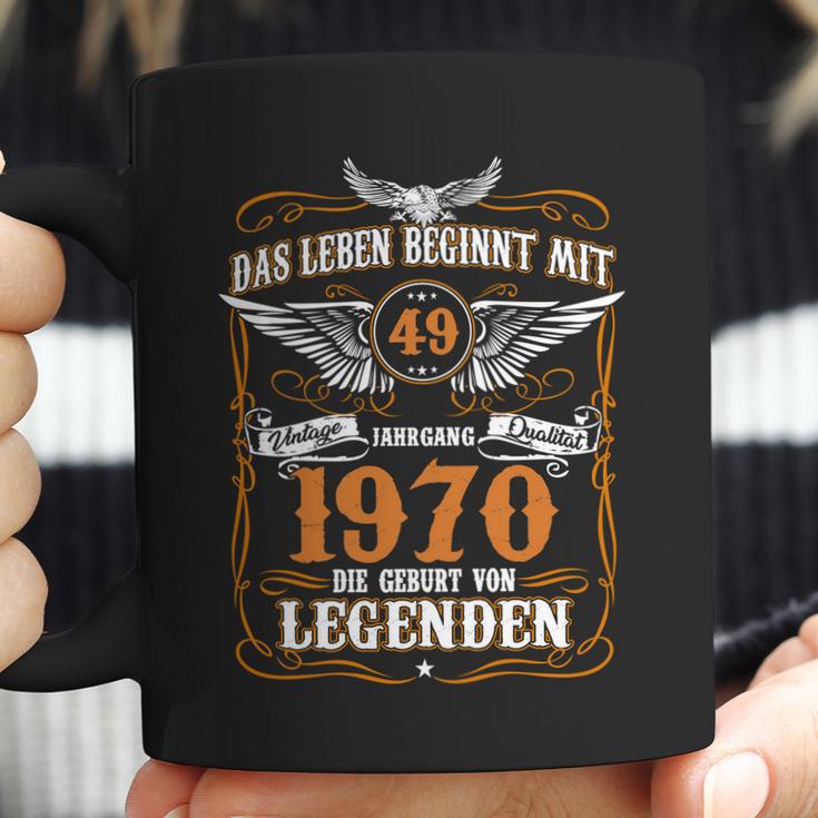 Das Leben Beginnt Mit 49 Jahrgang 1970 Die Geburt Von Legenden Coffee Mug