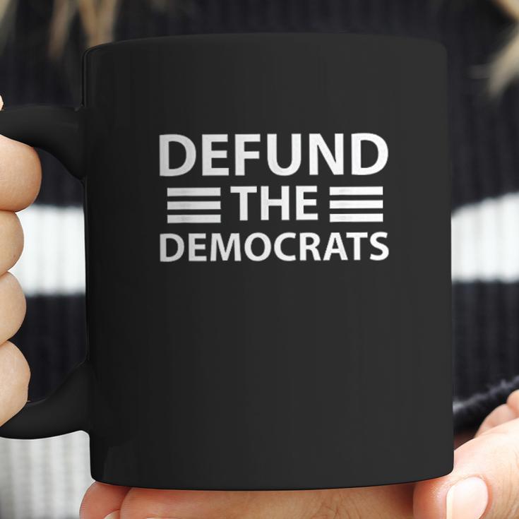 Defund The Democrats| Funny Parody Social Distancing Dems, Parody Gifts Coffee Mug