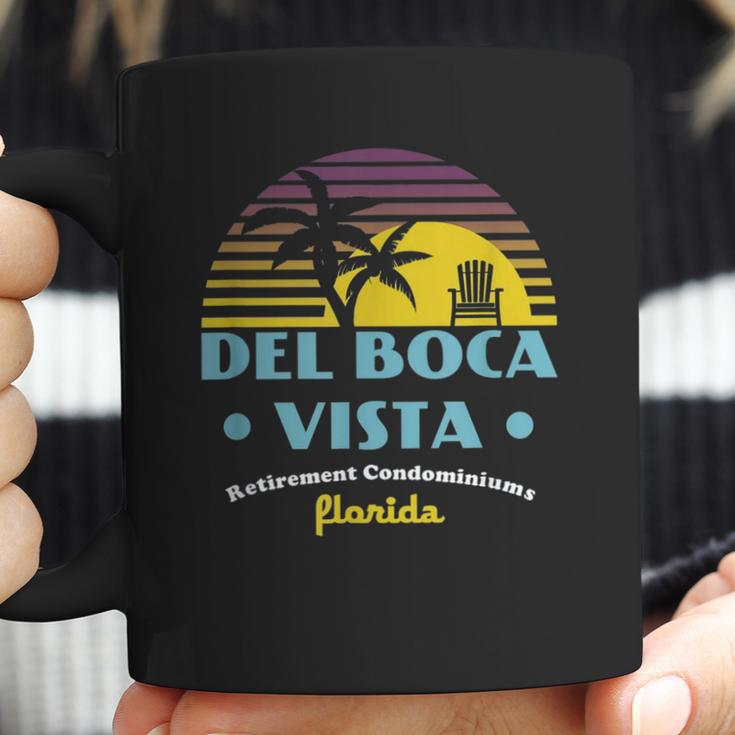 Del Boca Vista Retirement Community Vintage Coffee Mug