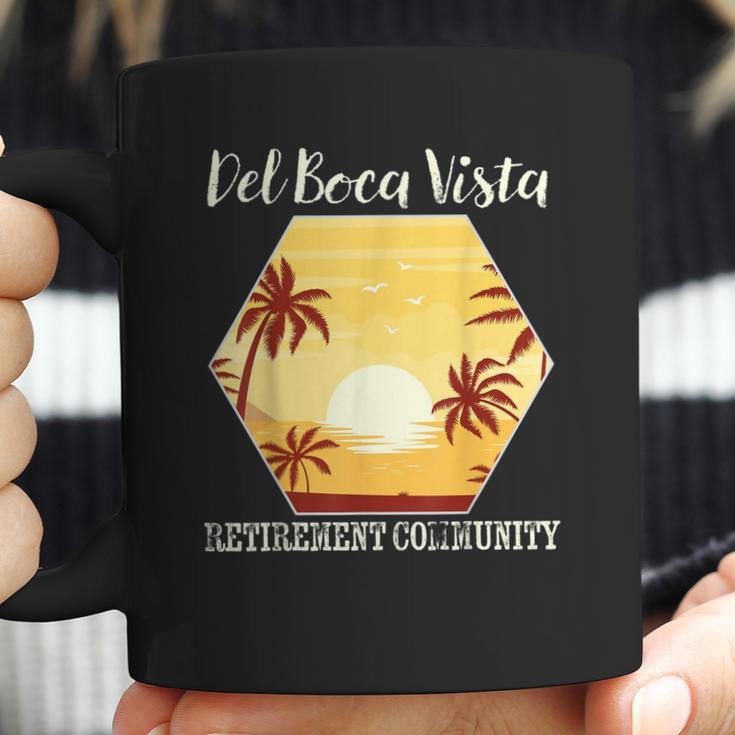 Del Boca Vista Retirement Florida Vintage Coffee Mug