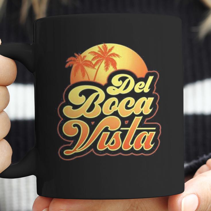 Del Boca Vista Sunset Retro Coffee Mug