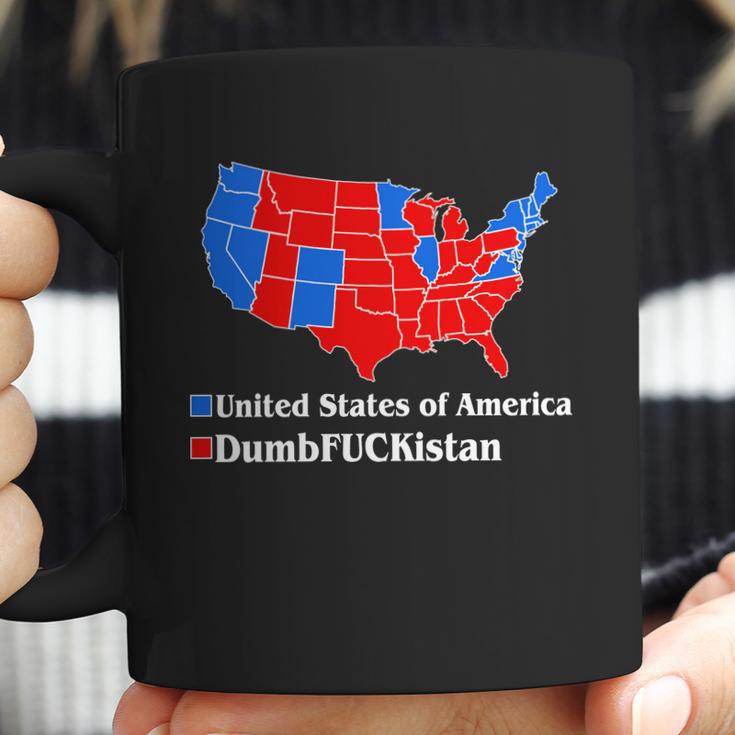 Democratic United States Of America Vs Dumfuckistan Resistance Resist Anti Trump Coffee Mug