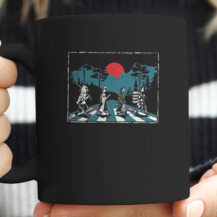 Demon Slayer Abbey Road Tanjiro Nezuko Zenitsu Inosuke Coffee Mug