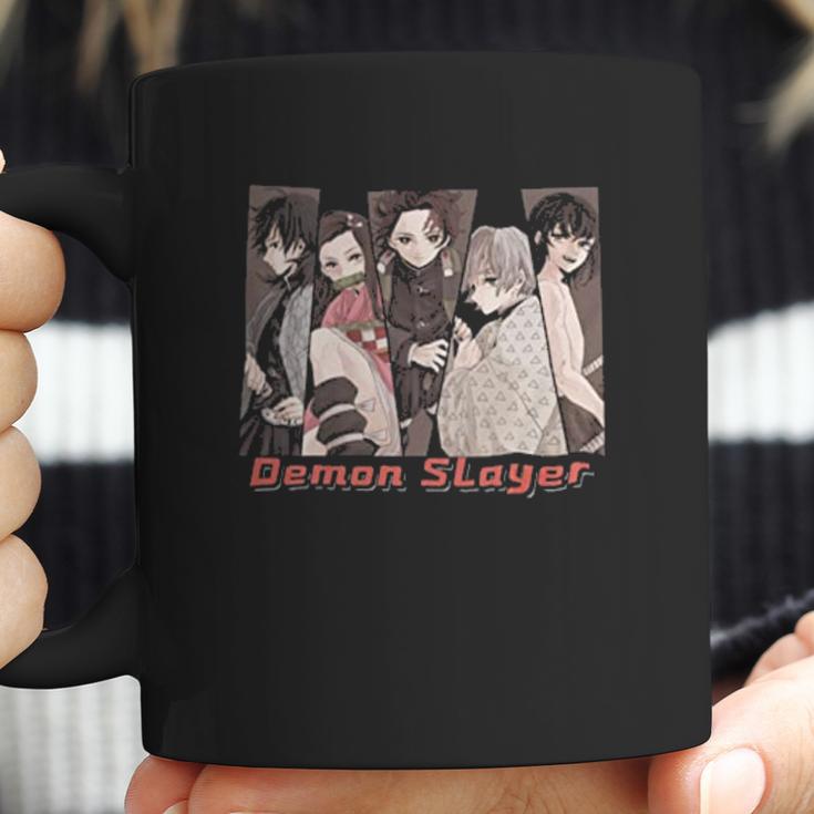 Demon Slayer Characters Art Coffee Mug