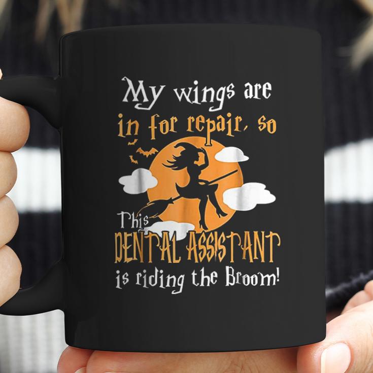 This Dental Assistant Riding The Broom Halloween Coffee Mug