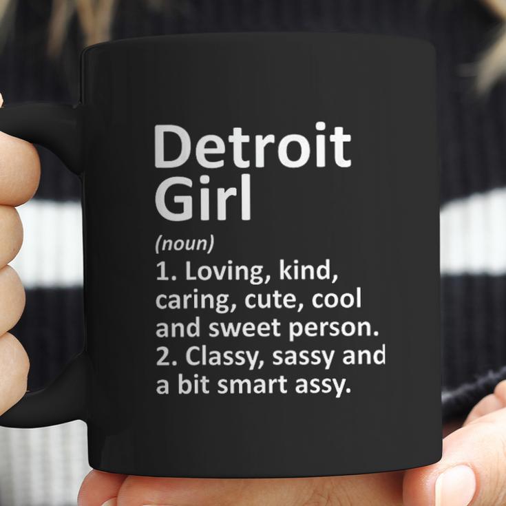 Detrot Girl Funny City Home Roots Gift Made In Detroit Coffee Mug