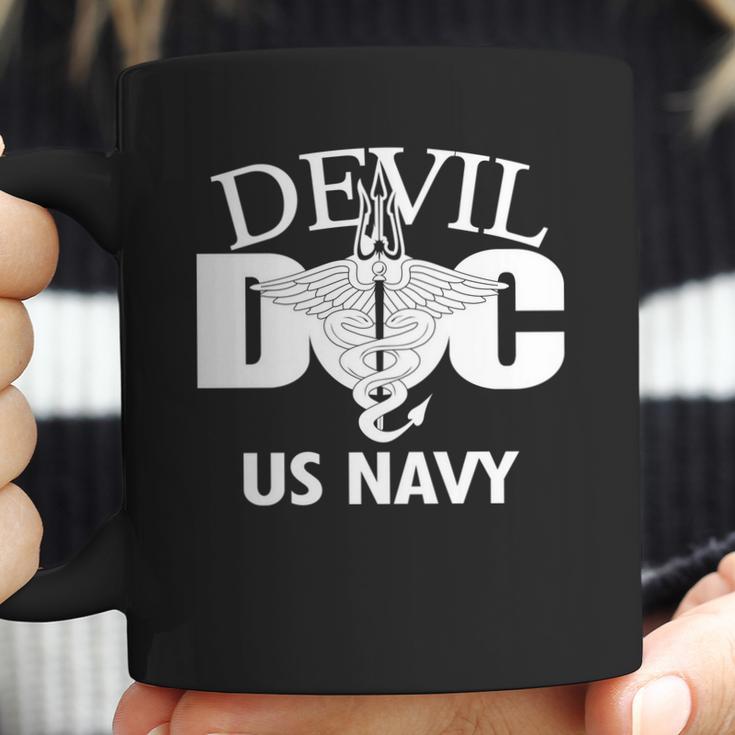 Devil Doc Us Navy Coffee Mug