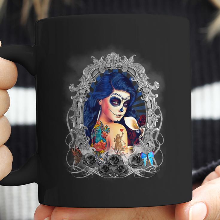 Dia De Los Muertos Sugar Skull Day Of The Dead Catrina Coffee Mug