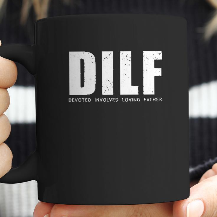 Dilf Hot Dad Sarcastic Coffee Mug