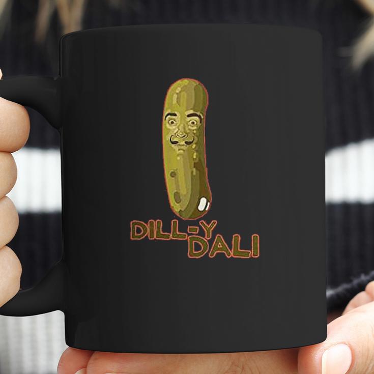 Dilly Dali Pickle Salvador Funny Artist Graphic Graphic Coffee Mug