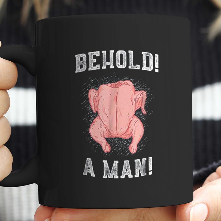 Diogenes Behold A Man Chicken Epic Philosophy Coffee Mug