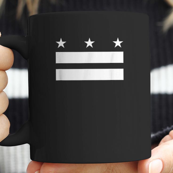 The District Of Columbia Flag Design Coffee Mug