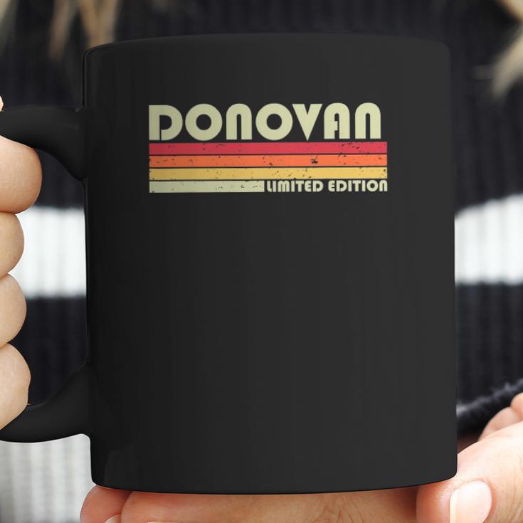 Donovan Surname Funny Retro Vintage 80S 90S Birthday Reunion Coffee Mug