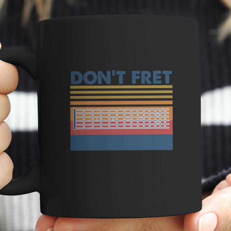 Don’T Fret Bass Guitar Vintage Coffee Mug