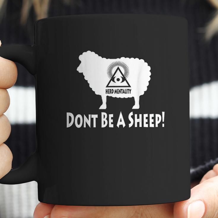 Dont Be A Sheep Illuminati Anti Nwo Coffee Mug