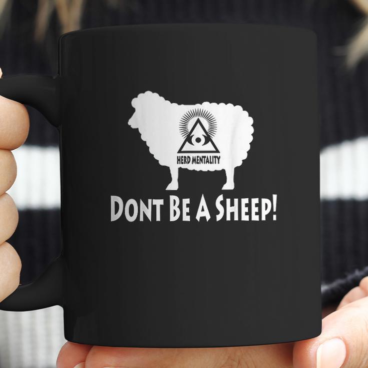 Dont Be A Sheep Illuminati Coffee Mug