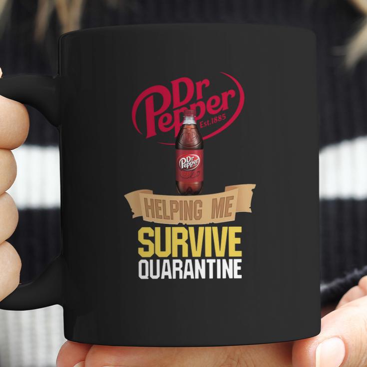 Dr Pepper Est 1885 Helping Me Survive Quarantine Coffee Mug