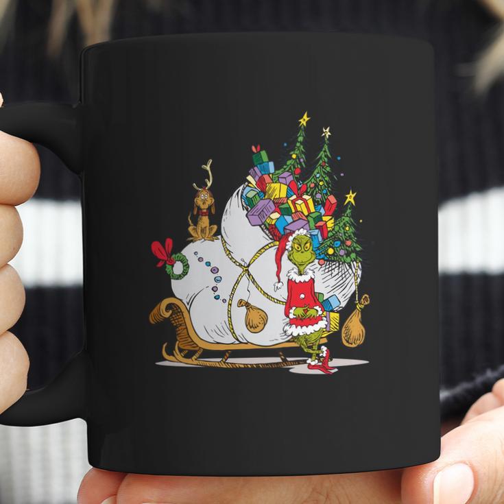 Dr Seuss Grinch Sleigh Coffee Mug