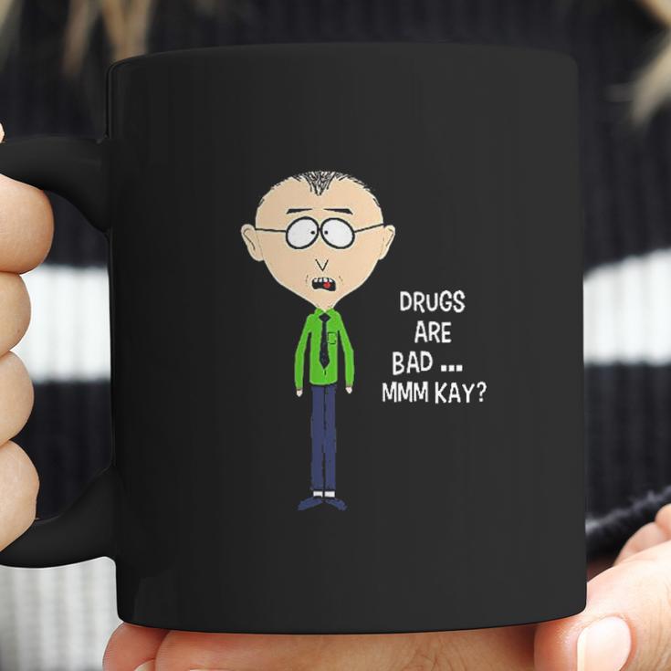 Drugs Are Bad Mkay Mr Mackey South Park Classic Guys Coffee Mug