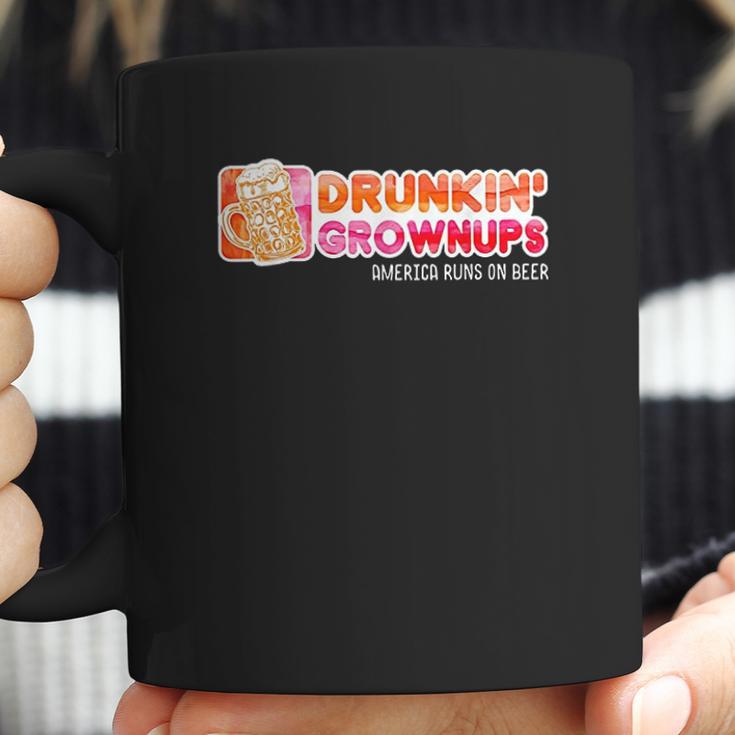 Drunkin Grownups American Coffee Mug