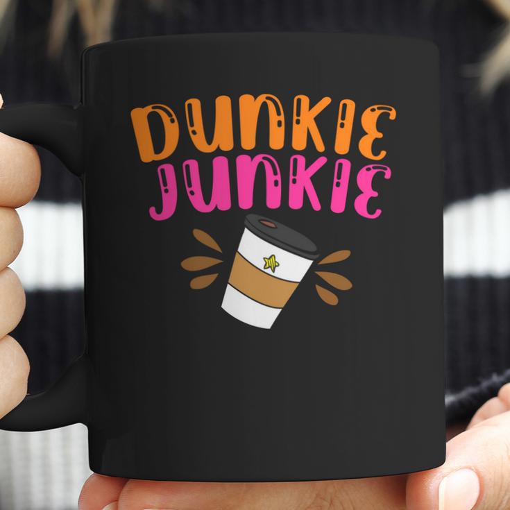 Dunkie Junkie Funny Coffee Cup Coffee Lovers Gifts For Coffee Lovers Funny Gifts Coffee Mug