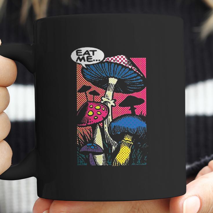 Eat Me Shroom Mushroom Fungi Psychedelic Coffee Mug