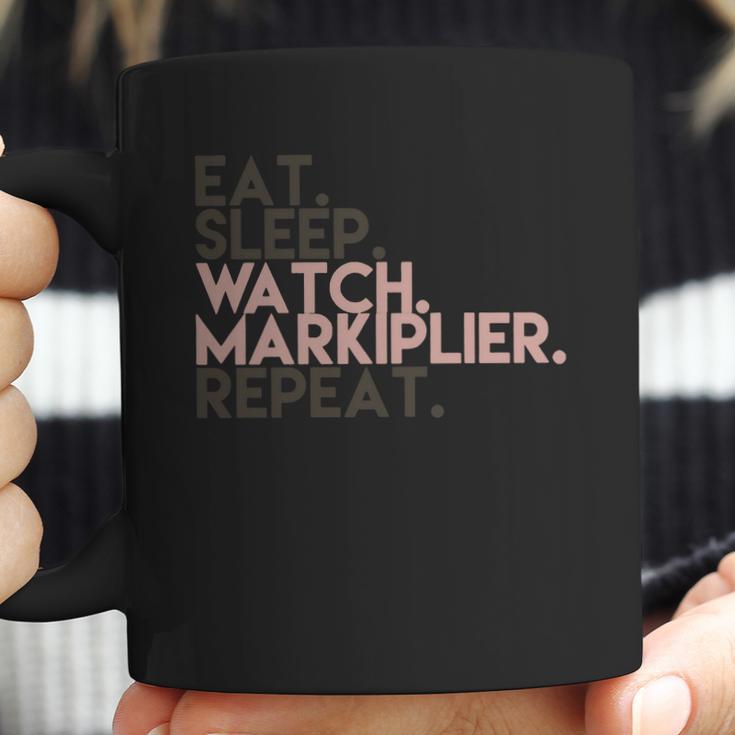 Eat Sleep Watch Markiplier Repeat T-Shirt Coffee Mug