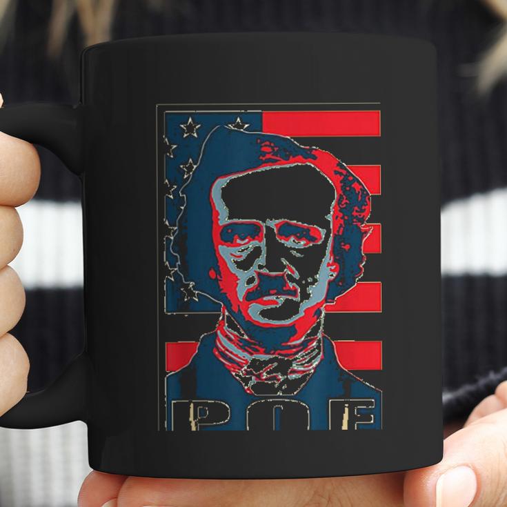 Edgar Allan Poe American Propaganda Pop Art Coffee Mug