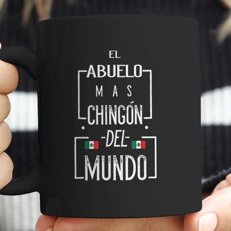 El Abuelo Mas Chingon Mexican Flag Coffee Mug