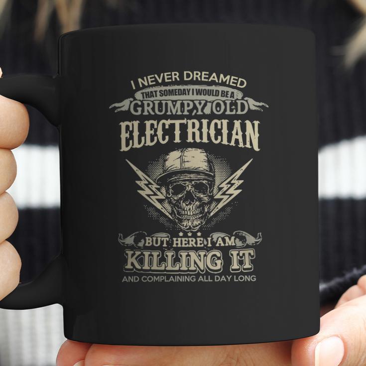 Electrician Man - Electrician Dad - Electrician - Lineman - Electric - Electricity - Electrician T-Shirts - Electrician Shirt - Funny Electrician Shirts - Lineman T-Shirts Coffee Mug