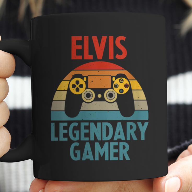 Elvis Gift Name Personalized Funny Gaming Geek Birthday Coffee Mug