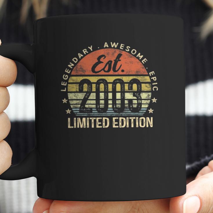 Est 2003 Limited Edition 19Th Birthday Gifts 19 Years Old Coffee Mug