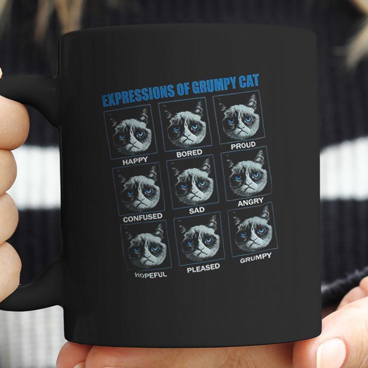 Expressions Of Grumpy Cat Coffee Mug