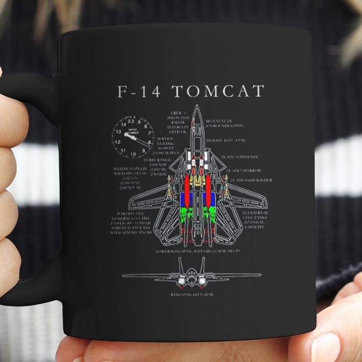 F-14 Tomcat Specs Coffee Mug