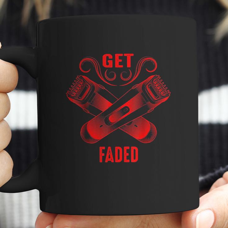 Get Faded Cool Master Barber Hairdresser Fade Gag Gift Coffee Mug