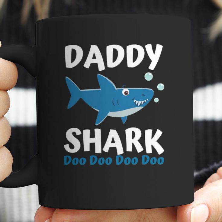 Fathers Day Gift From Wife Son Daughter Daddy Shark Doo Doo Coffee Mug