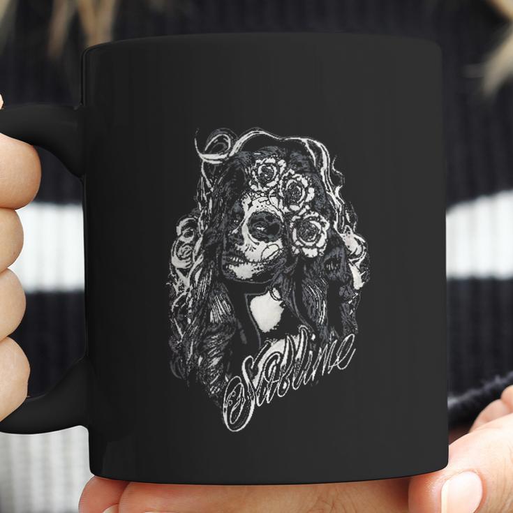 Fea Sublime Skull Princess Soft Coffee Mug