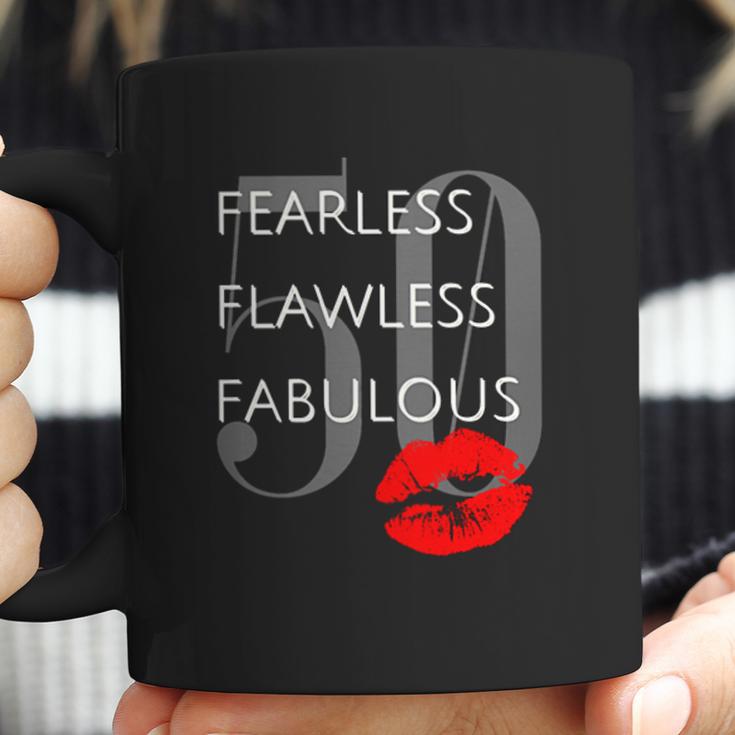 Fearless Flawless Fabulous 50 Coffee Mug