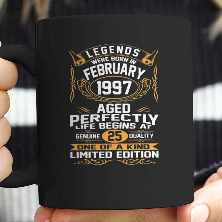 February 1997 25Th Birthday Gift 25 Years Old Men Women Coffee Mug